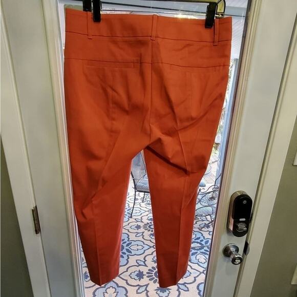 Ann Taylor DEVIN FIT IN DUSTY PERSIMMON Pants size 6 - Picture 3 of 8